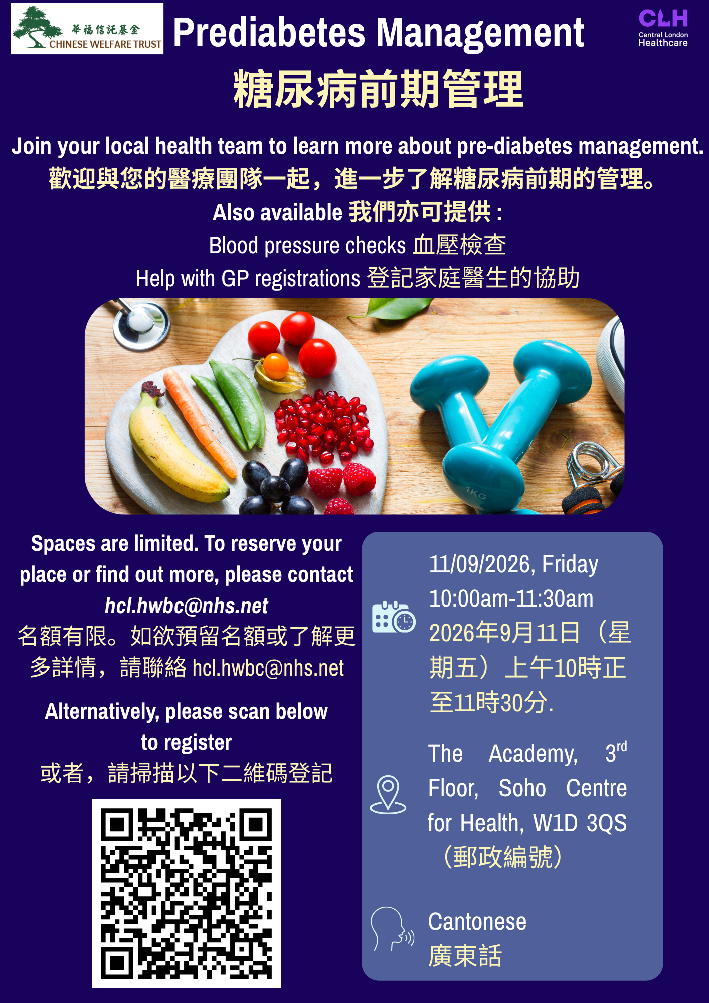 Pre-diabetes workshop poster